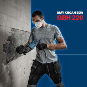 MÁY KHOAN BÚA BÊTON BOSCH SDS+ GBH 220