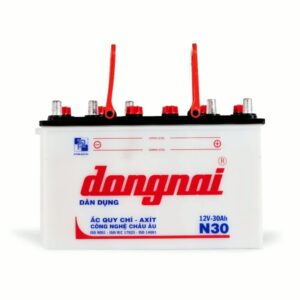 Ắc quy Đồng Nai N30 30AH
		
		
			 So sánh