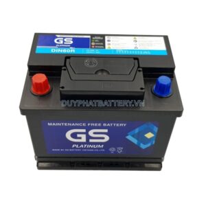 Ắc quy GS DIN60R-MFGS 60AH
		
		
			 So sánh