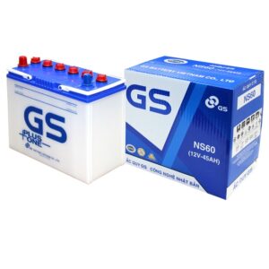 Ắc quy GS NS60R 45AH
		
		
			 So sánh