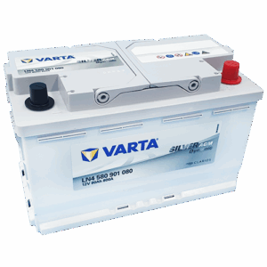 Ắc quy Varta LN4 80AH
		
		
			 So sánh