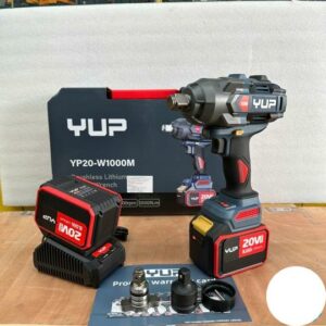 Máy Siết Bulong YUP 1000n.m đầu 3/4 ( YP20 W1000M ) Bộ 2pin 4.0ah