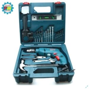 Máy khoan động lực Bosch GSB 550 (bộ set valy 80 món phụ kiện ngành điện)