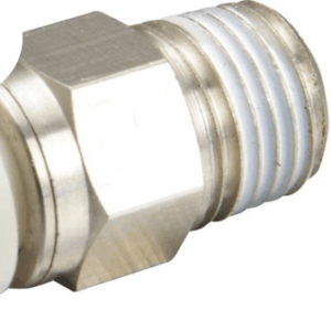 Đầu nối khí C&B-AKS, đầu nối nhanh C&B - AKS, cút nối loại thẳng ren ngoài PC - hãng  C&B  - AKS