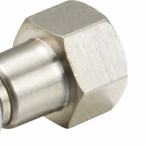 Đầu nối khí, đầu nối nhanh, cút nối loại thẳng ren trong PCF - C&B -  Hãng AKS