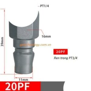 Đầu nối nhanh 20PF 30PF 40PF - Quick coupling SABO