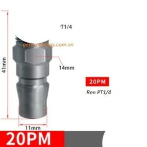 Đầu nối nhanh 20PM 30PM  40PM  - Quick coupling SABO