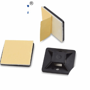 Đế dán cố định dây rút dây thít nhựa, miếng dán cố định dây thít, gối đỡ dây điện CHCC-20, CHCC-25, CHCC-30, CHCC-40 hãng CHCC