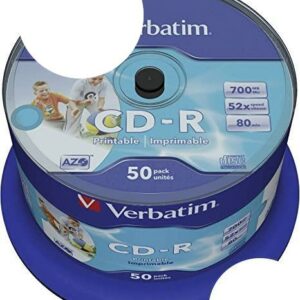 Đĩa CD Verbatim có chức năng Printable 43438, Đĩa CD Trắng