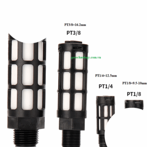 Giảm thanh nhựa, giảm âm nhựa PSL-01 PSL-02 PSL-03 PSL-04 PSL-06 PSL-10 1 inch