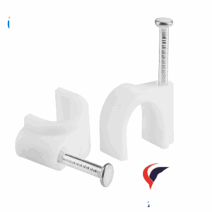 Kẹp cố định dây cáp hình tròn 4mm, 5mm, 6mm, 7mm, 8mm, 9m, 10mm, 12mm, 14mm, 16mm, 18mm, 20mm, 22mm, 25mm, 30mm, 35mm, 40mm hãng CHCC (Circle cable clips)