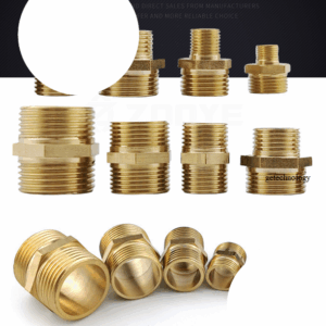 Kép ren đồng 1/4x3/4 inch, nối ren đồng 3/4x1/4 inch, kép chuyển đổi ren 1/4x3/4, kép đồng 1/4x3/4