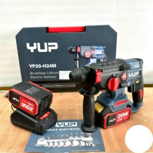 Máy Khoan Beton Pin 3 Chức Năng YUP  YP20 H24A (Bộ 2 Pin 4.0ah)