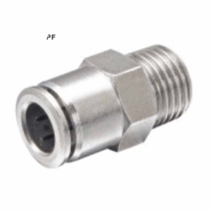 Khớp nối nhanh inox PF, Cút nối nhanh Inox PF, Đầu nối nhanh Inox PF hãng AKS