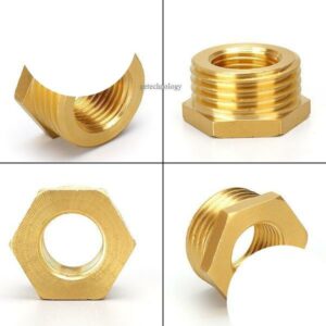 Lơ thu đồng chuyển ren trong ren ngoài, cà rá ngược, khớp nối ren đồng, đầu nối ren đồng, ren ngoài to hơn ren trong