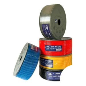 Ống dây khí nén PU màu trắng và xanh dương, đen, đỏ, vàng có sẵn phi 4,6,8,10,12,14,16mm - hãng OK liên doanh Việt Nhật