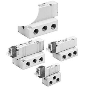 Van điện từ 5 cổng gắn đế dòng SY hãng SMC