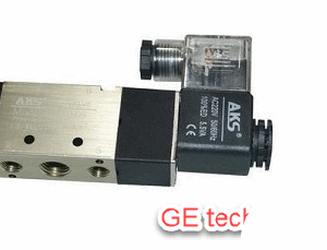 Van điện từ khí nén AKS 4V310-10, 4V310-08, Van điện từ 4V310-10, 4V310-08 AKS