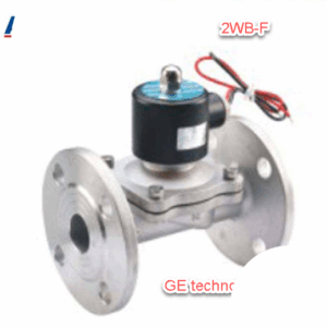 Van điện từ nước thân thép 2WB-F có mặt bích hãng AKS, Van điện từ AKS 2WB160-15F, 2WB200-20F, 2WB250-25F, 2WB350-35F, 2WB400-40F, 2WB500-50F, 2WB650-65F, 2WB800-80F, 2WB1000-100F