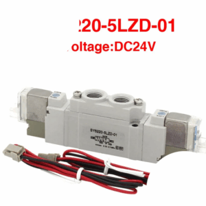 Van điện từ SY5220-5LZD-01 dòng 2 coil điện áp 24V, van định hướng SY5220-5LZD-01