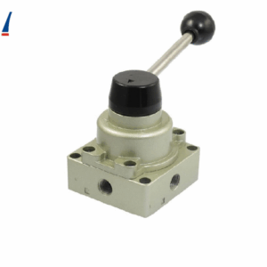 Van hơi gạt tay HV , Van gạt tay HV, Van gạt tay khí nén HV hãng AKS HV-02, HV-03, HV-04